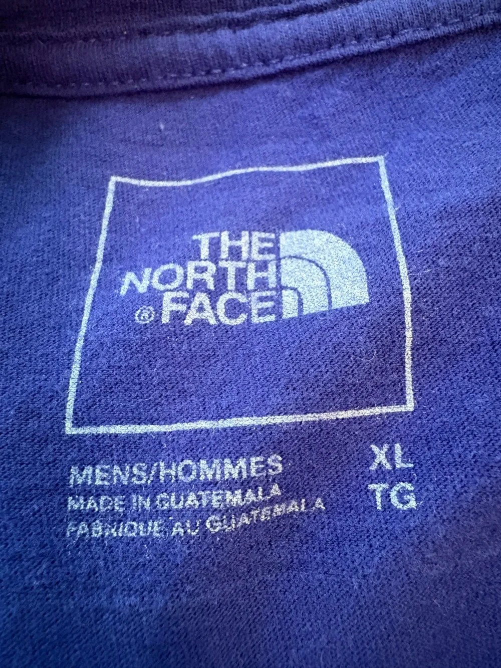 North Face and Polo RL t shirts. 100% cotton